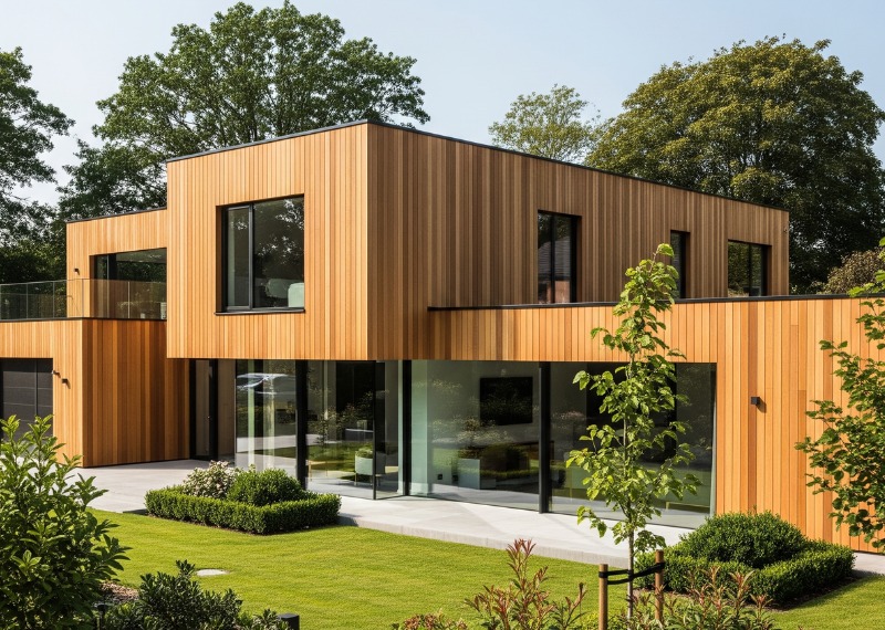Beginner's Guide To Pairing Timber Cladding With Other Building Materials