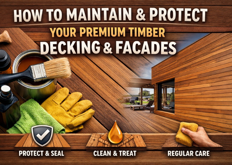 How To Maintain And Protect Your Premium Timber Decking & Facades