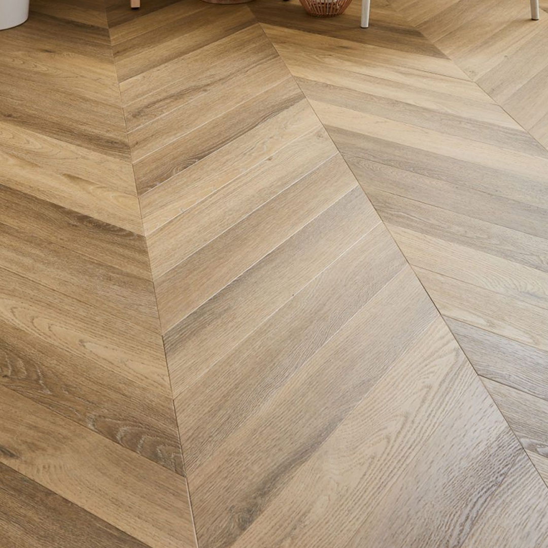 Chevron Wooden flooring
