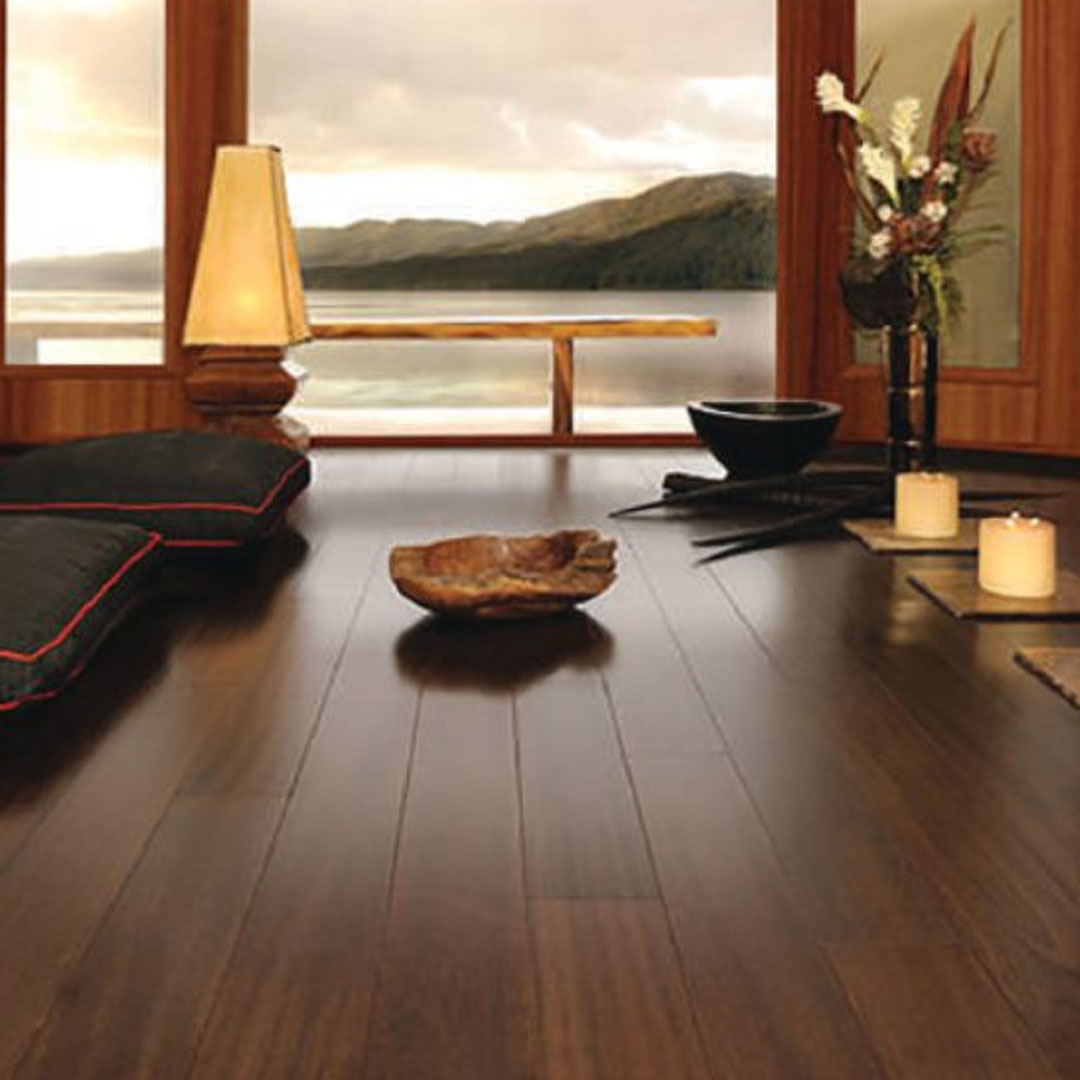 Sapeli Natural Laminated Wooden Flooring