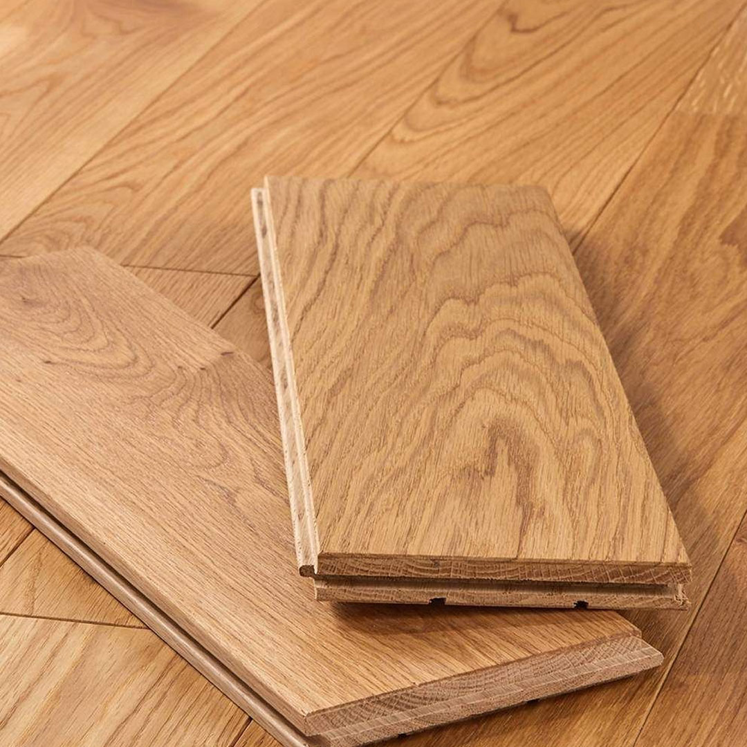 Natural Oak Solid Wooden Flooring